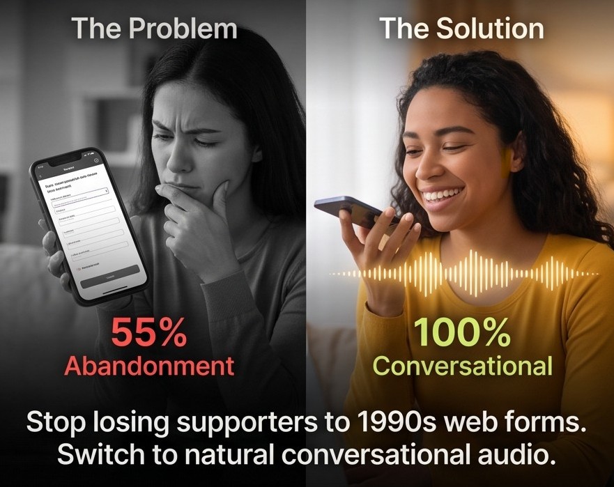 Framed Visitor Ambassador problem-solution AI preview
